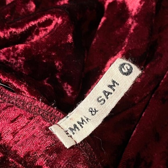 Emma & Sam Crushed Velvet Mega Flare - Picture 7 of 10